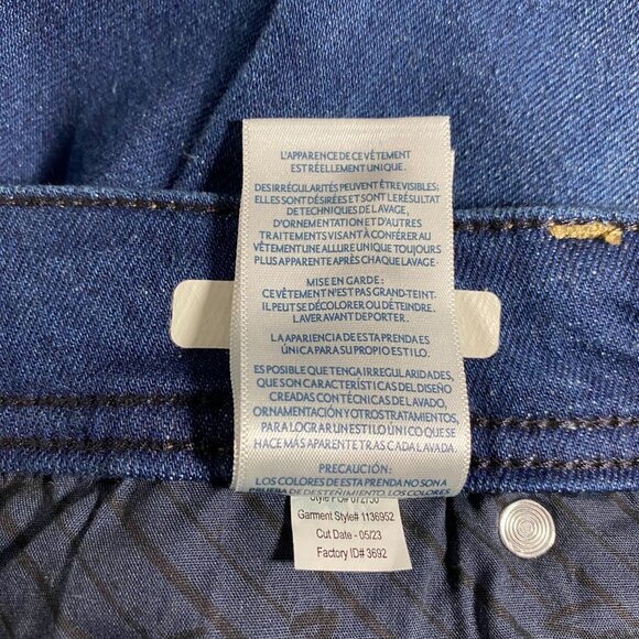 Seven7 Limited Edition Straight Leg Jeans Embellished Pockets SZ 22 - Picture 15 of 16